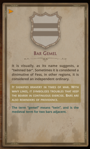 Ordinary Sample - Heraldic Card