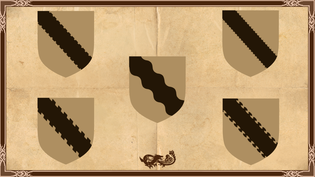 Heraldic Lines - Sample